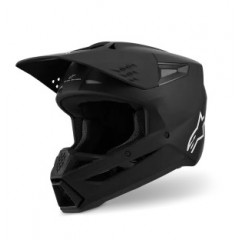 ALPINESTARS SM 3 ZAŠČITNA ČELADA ČRNA MATT