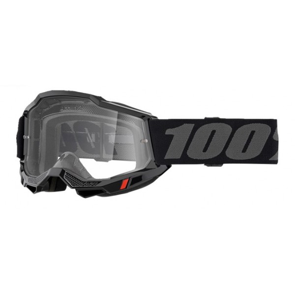 100% ACCURI 2 OTG PROZORNA MOTOKROS OČALA BLACK 100% ACCURI 2 OTG PROZORNA MOTOKROS OČALA BLACK