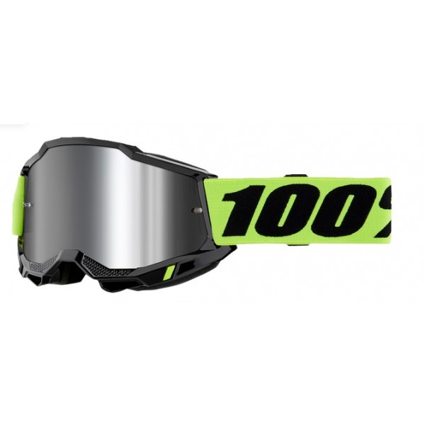 100% ACCURI 2 ZATEMNJENA MOTOKROS OČALA NEON 100% ACCURI 2 ZATEMNJENA MOTOKROS OČALA NEON