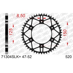 AFAM JEKLENI ZADNJI ZOBNIK SC KTM/HUSQVARNA/GASGAS